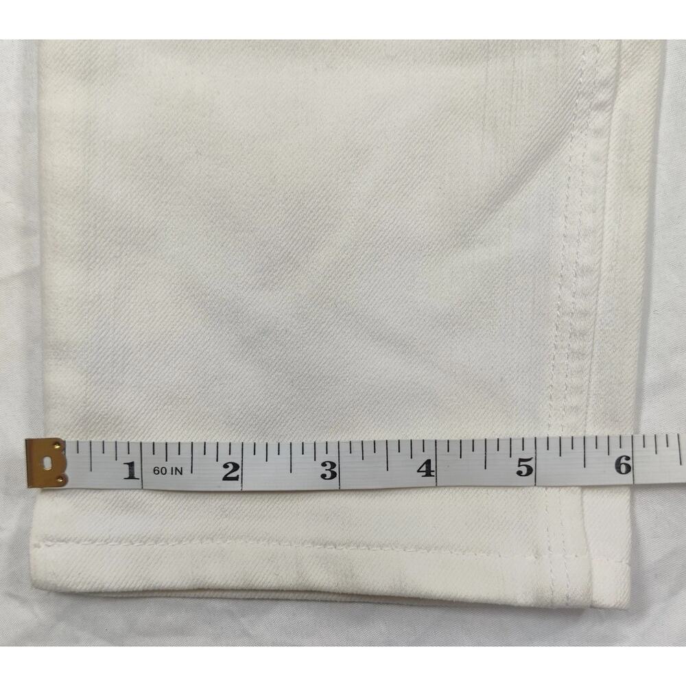 DL1961 Angel Mid Rise Skinny Ankle Jeans Women’s Size 26 White Stretch Denim - Picture 14 of 16